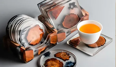 Resin Epoxy Coaster for Drinks (1)