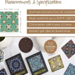 Silicone Coasters Set (8)