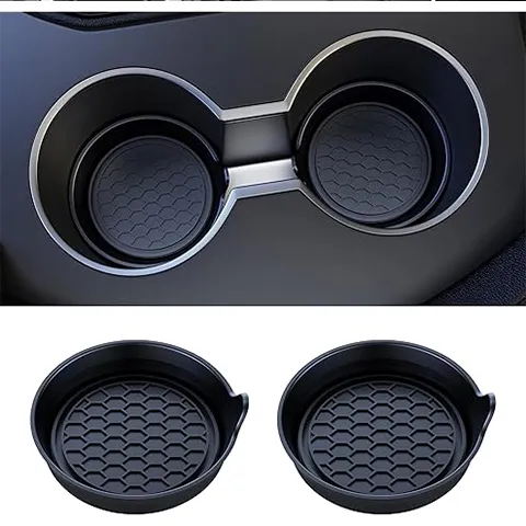 custom fit car cup holder inserts designed for dual cup holder consoles