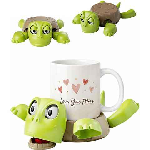 cute cartoon animal coaster used as personalized mug holder and gift item