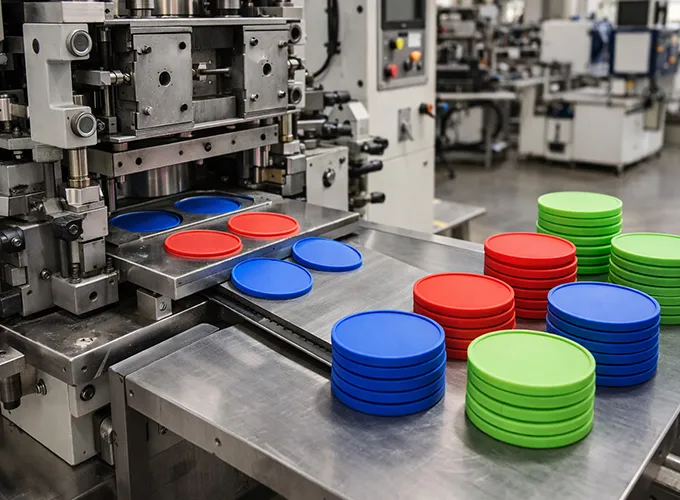 Injection Molding for Silicone Coasters